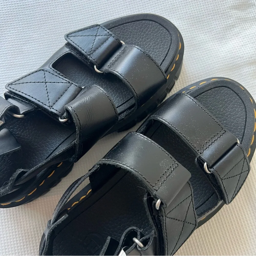 DR. MARTENS X HEAVEN BY MARC JACOBS RICKI 2-STRAP HMJ SANDAL - Picture 8 of 16